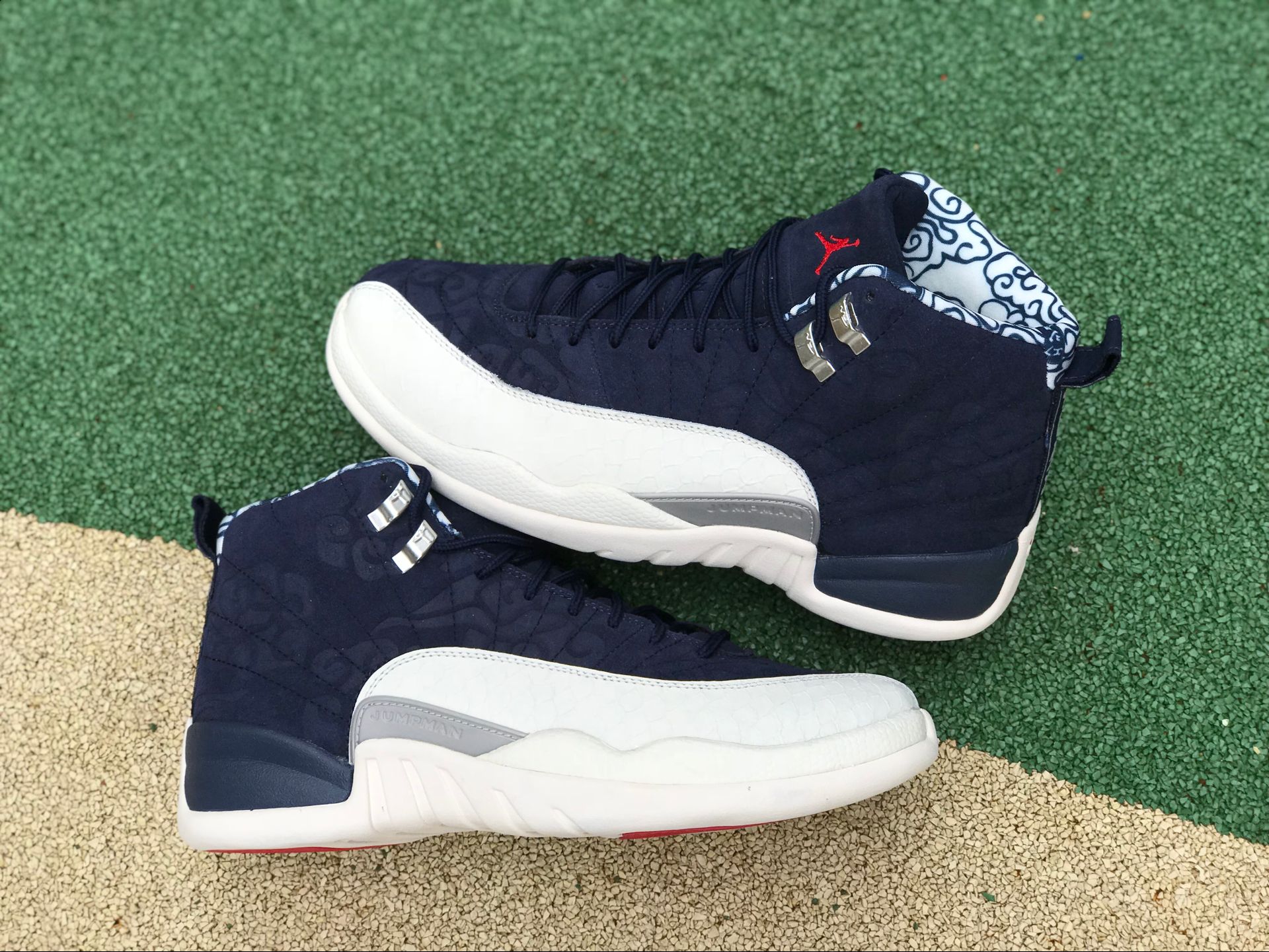 Nike Air Jordan 12 International Flight New Aj12 12s Navy Blue White Bv8016 445 10 - www.kickbulk.co